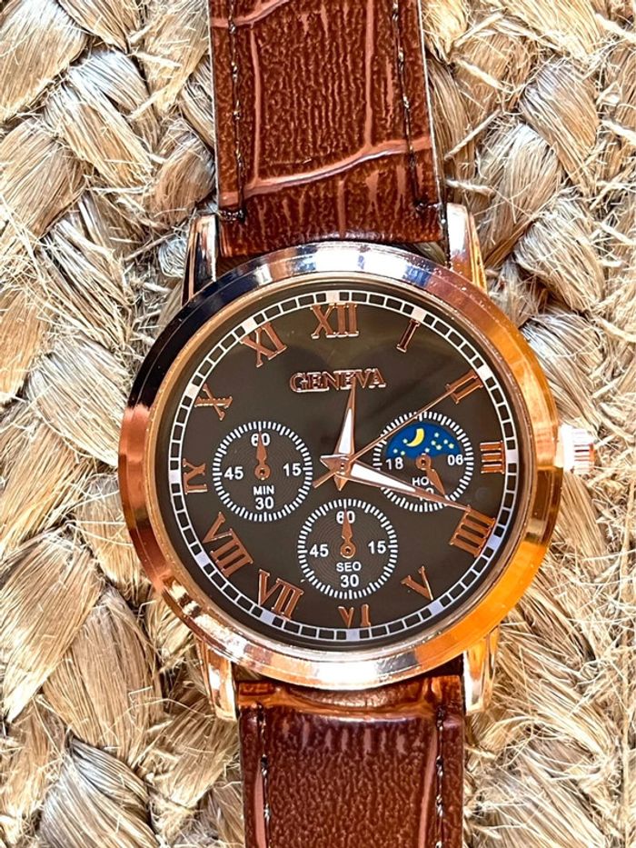 Montre Geneva Quartz élégante - photo numéro 3