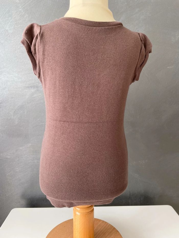 Tee shirt marron - photo numéro 2