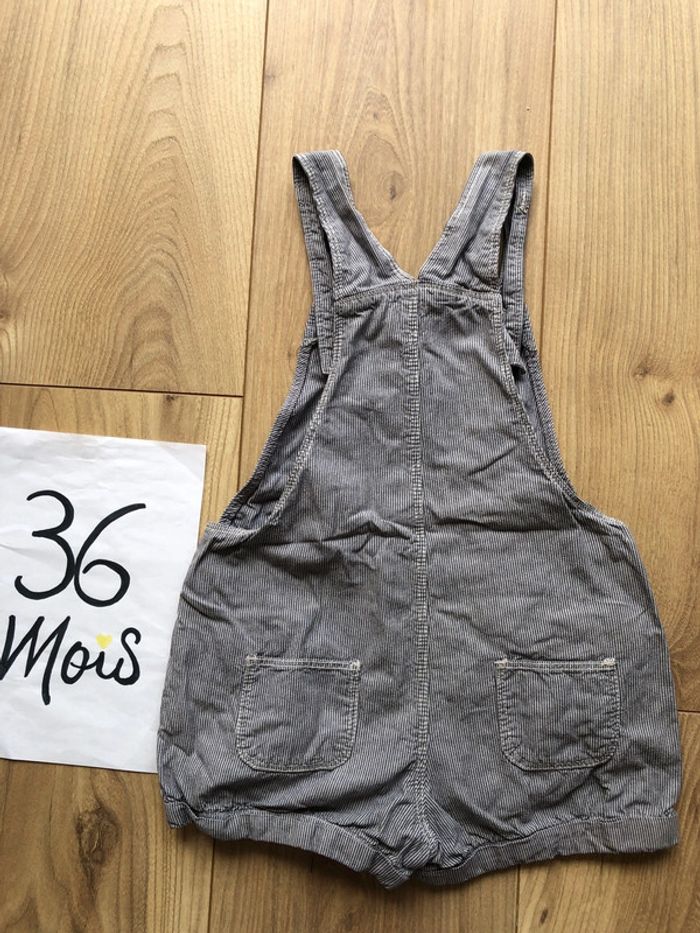 Salopette short 3ans - photo numéro 3