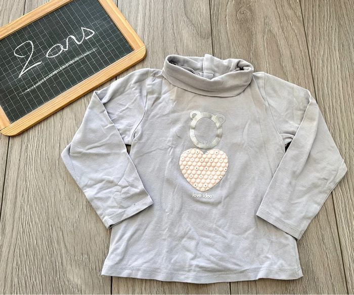 T shirt col roulé Okaidi