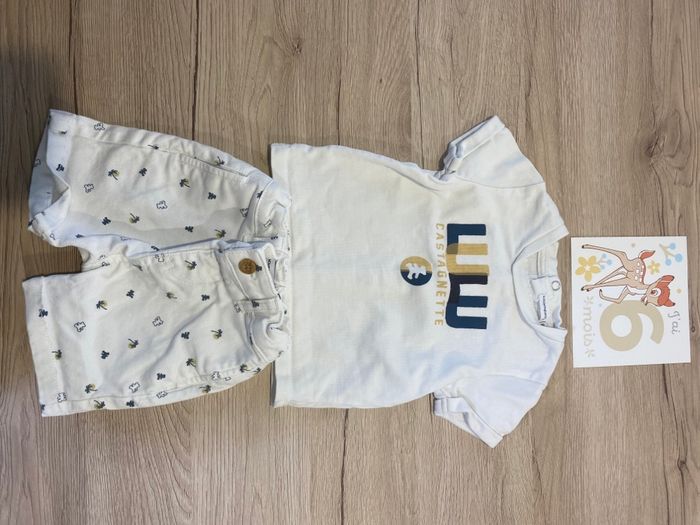 Lot de 3 ensemble été taille 6 mois - photo numéro 5
