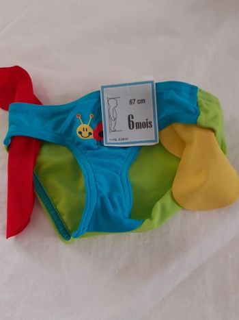 Maillot de bain 6 mois neuf