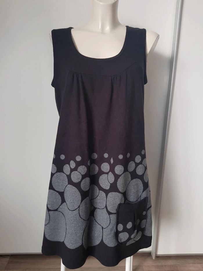 Cassis - Robe pull sans manches pour l'hiver