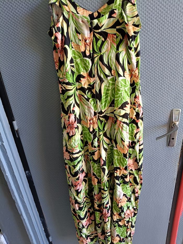Robe longue tropicale à bretelles – Taille 3 (Popo England) - photo numéro 4