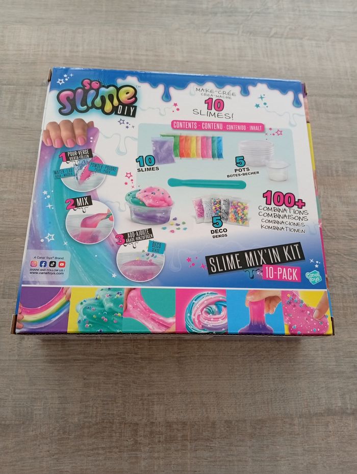 Coffret de slime neuf - photo numéro 2
