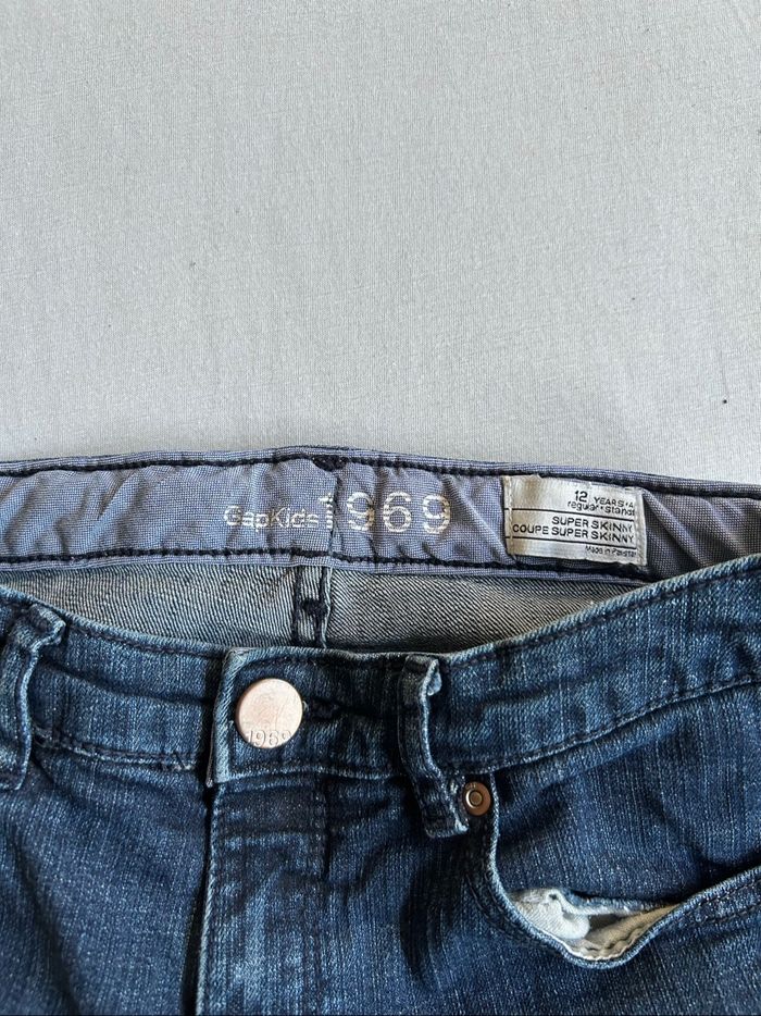 Jeans gap super skinny 12 ans - photo numéro 2