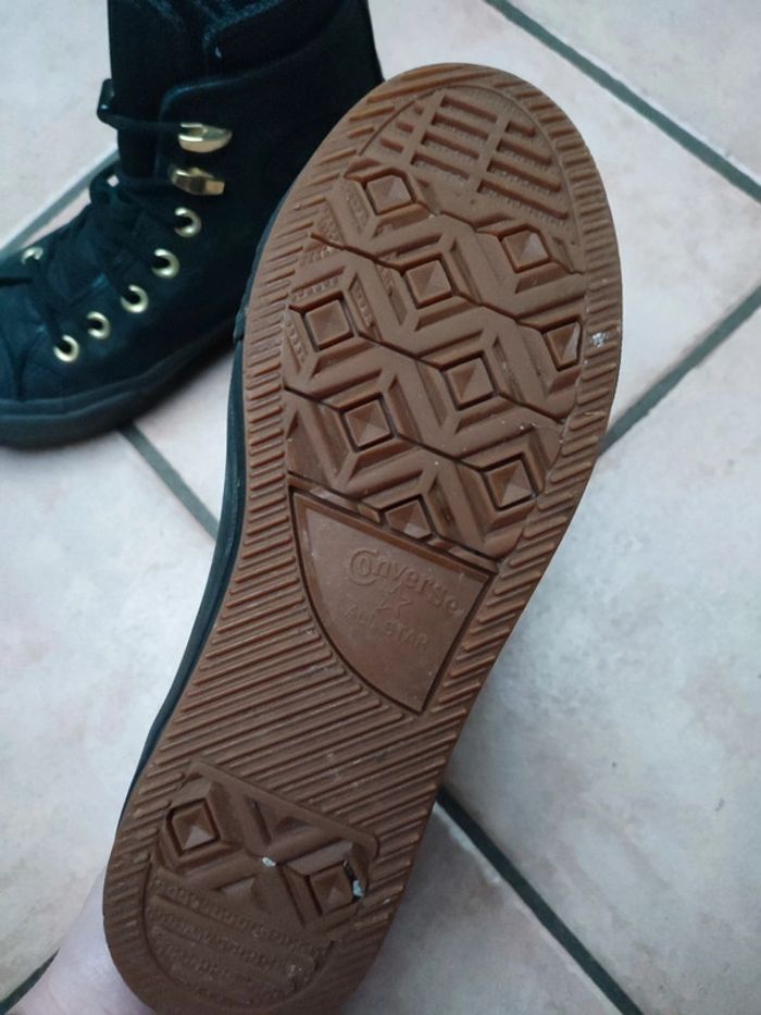 Converse cuir Hiver en cuir - photo numéro 3