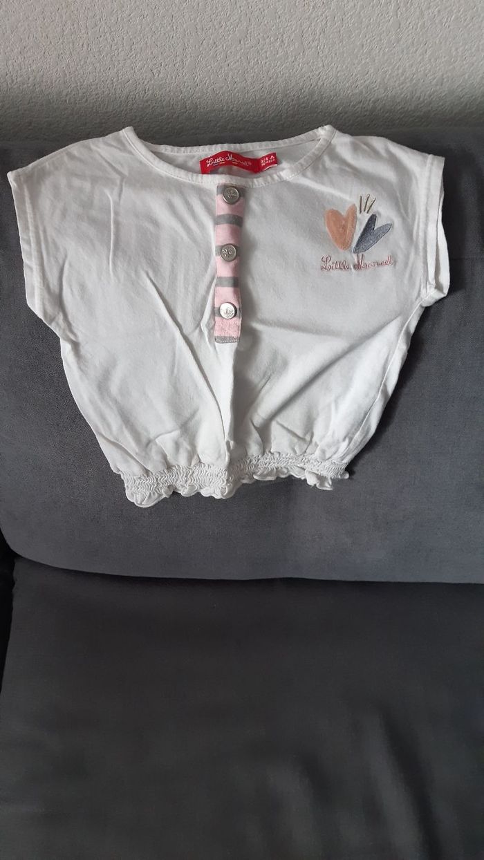 T shirt court 3/4 ans