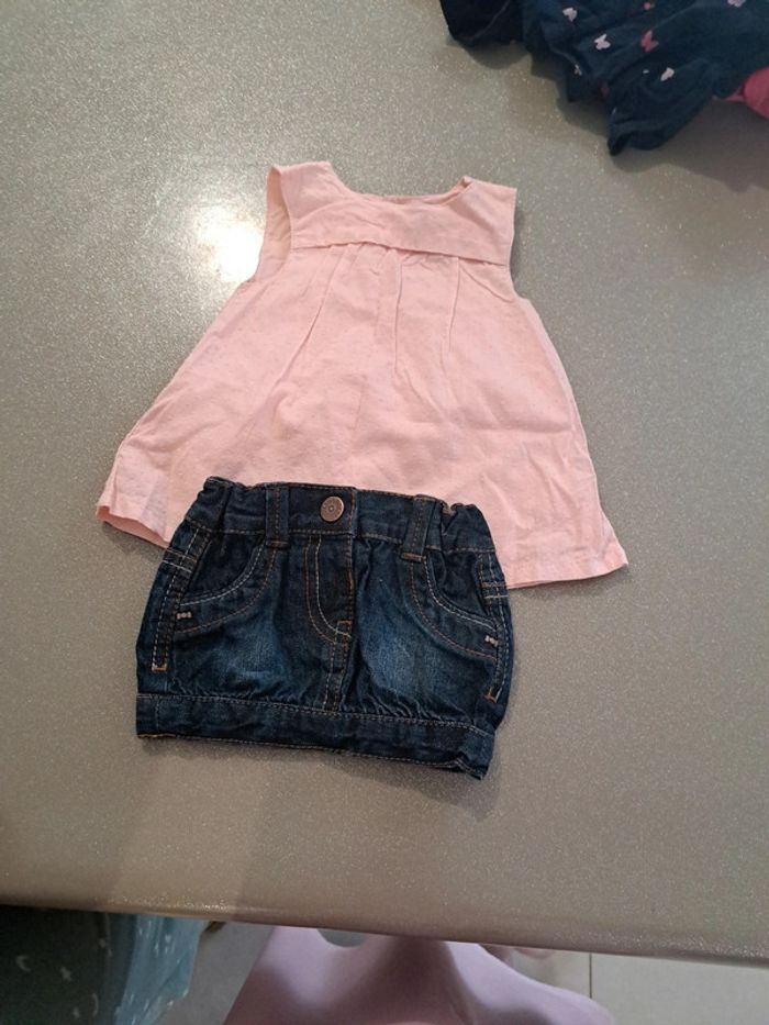 Robe et jupe bebe