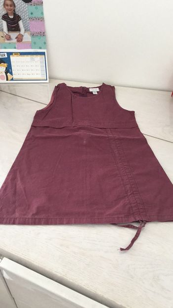 Robe bordeau 6 ans Kiabi