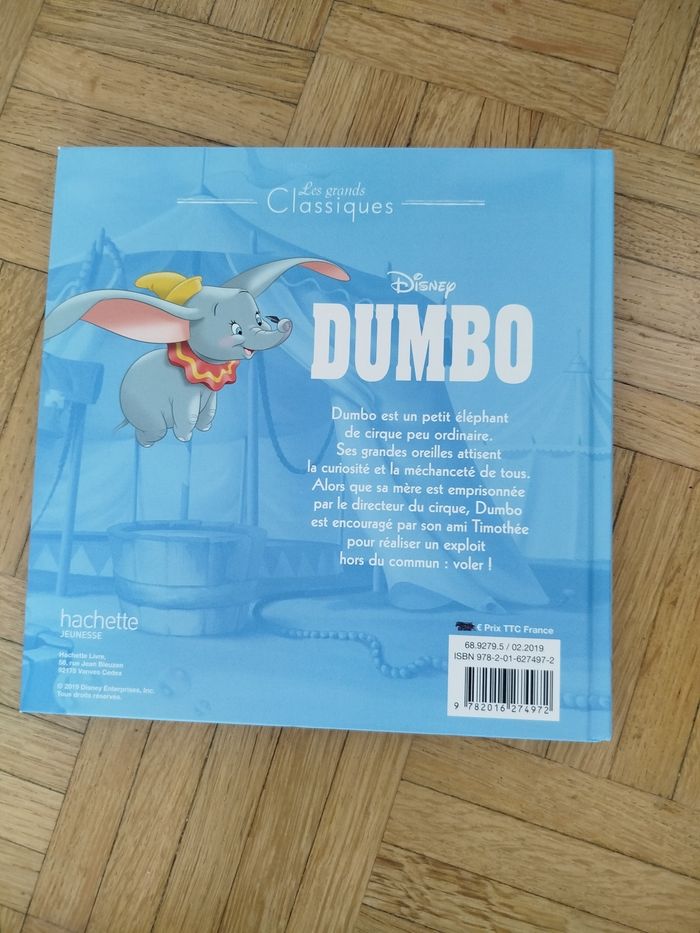 Livre Disney Dumbo neuf - photo numéro 4