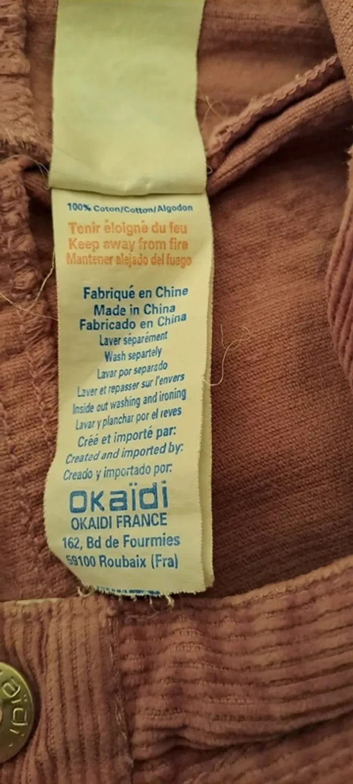 Jupe violette sous le genou - Marque Okaïdi - Taille 8 ans - Bon état. - photo numéro 6