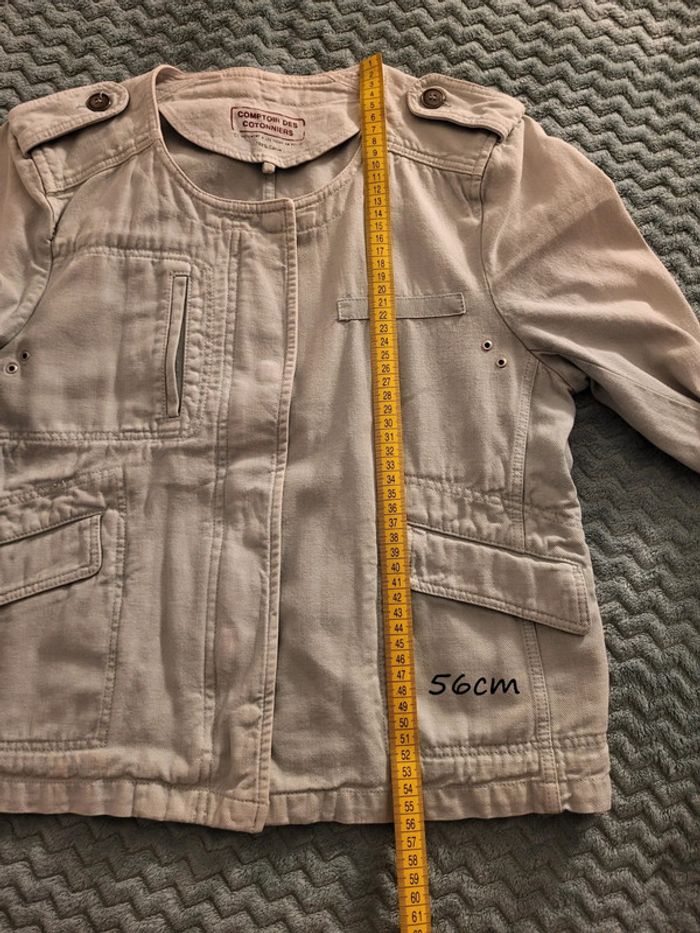 Veste en jean Comptoir des Cotonniers 42 - photo numéro 12