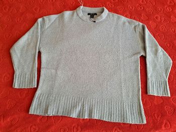 Pull en laine Bleu pour l'hiver xl
