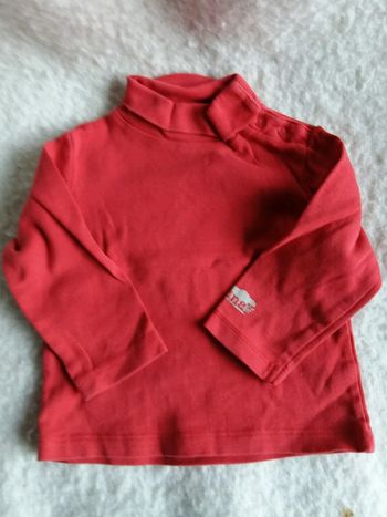 Sous pull/ Tee-shirt manches longues col roulé