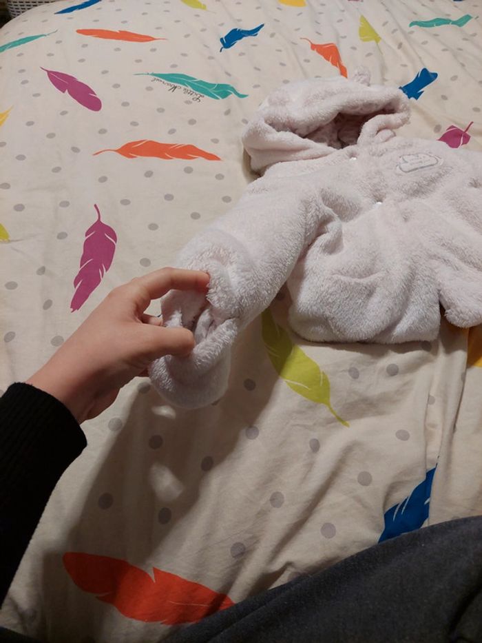 Manteau polaire fille - photo numéro 2