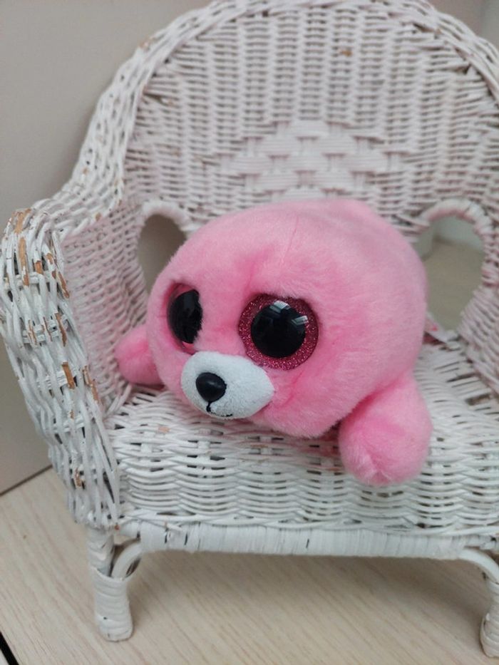 Ty peluche Beanie boo's Pierre le phoque Ty Beebs by Kiabi