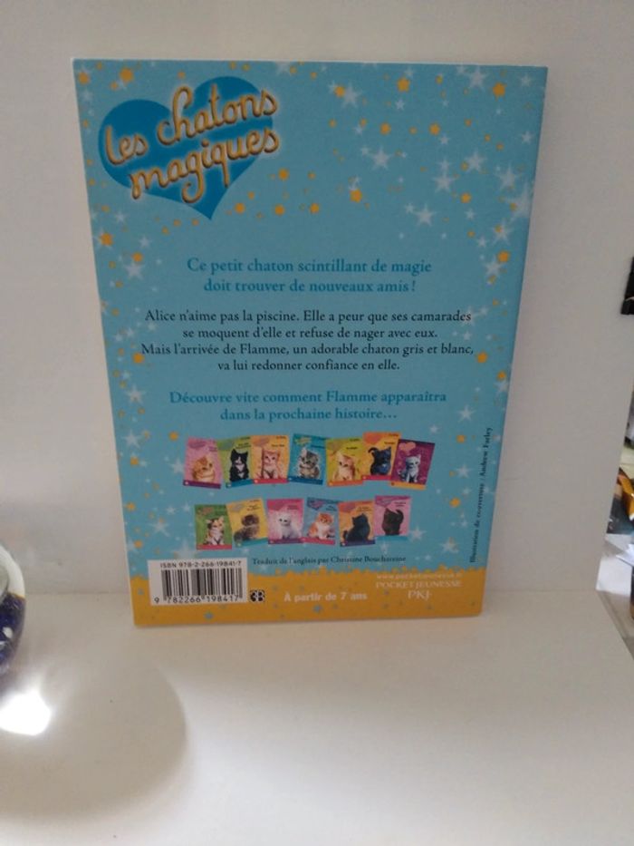 Lot de deux petits livres les chatons magiques - photo numéro 4