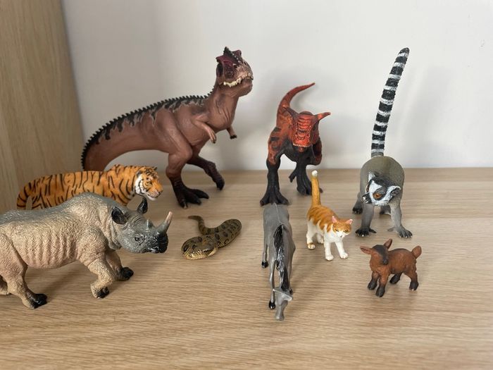 Lot 4: lot de figurines animaux Schleich, Papo et autres - photo numéro 5