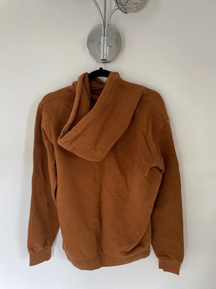 Sweat à capuche marron taille M - photo numéro 2