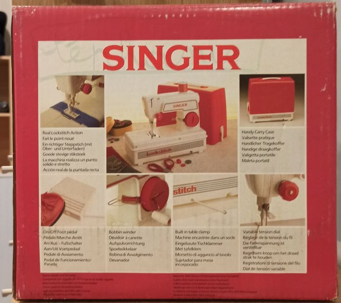Machine a coudre enfant singer vintage - photo numéro 2