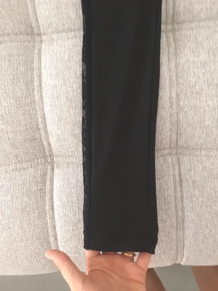Legging dentelle noire - photo numéro 4