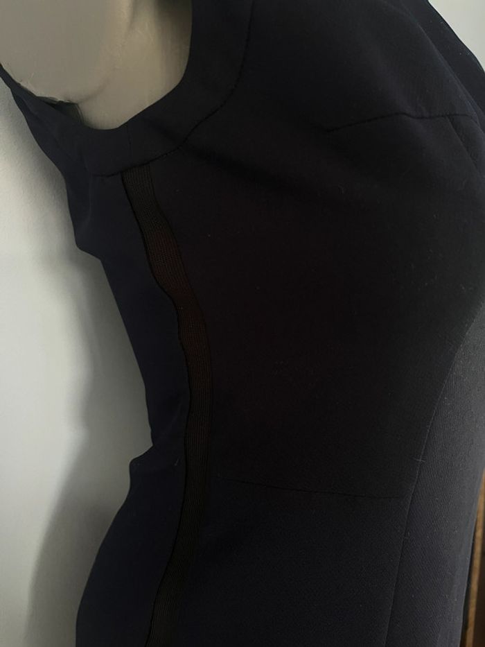 Robe sans manches bleu marine Claudie Pierlot - Taille 36 - photo numéro 3