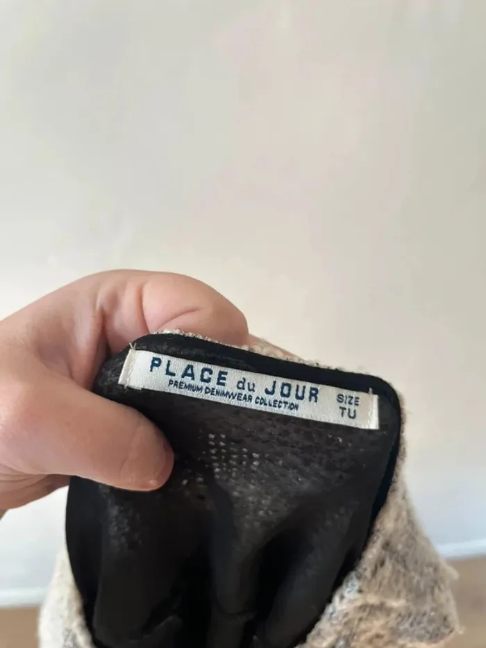 Pull en laine avec faux chemisier intégré - Taille Unique - photo numéro 6