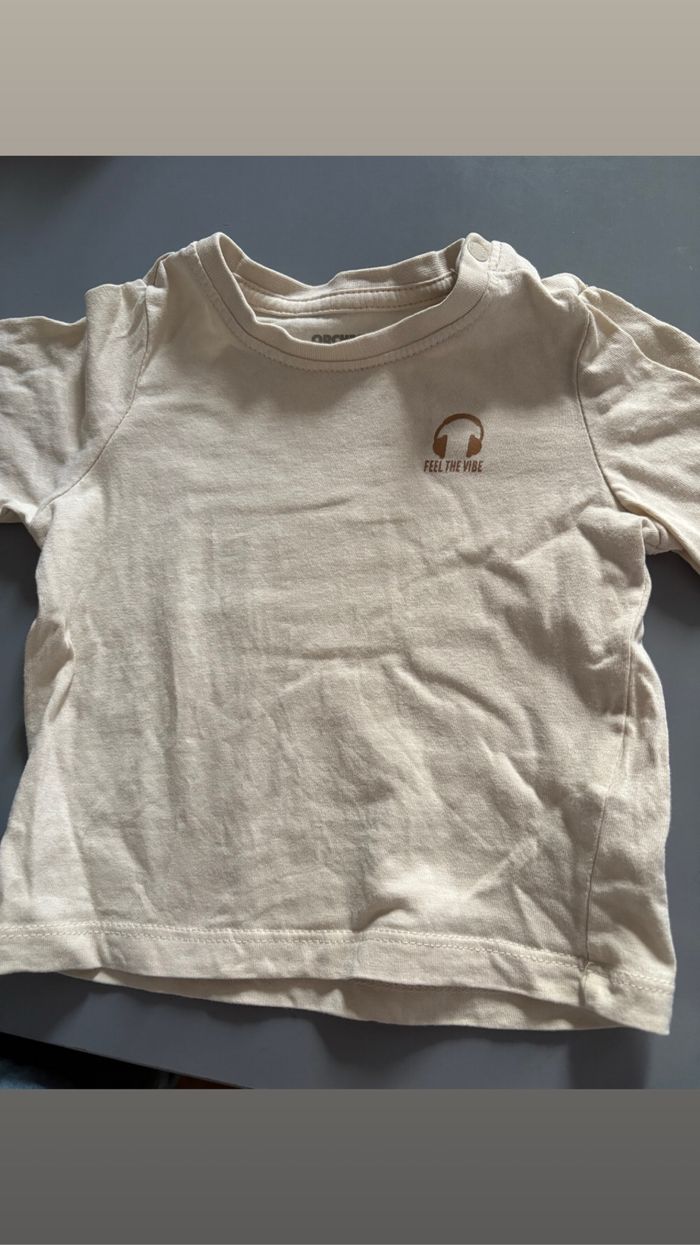 Lot de 5 tee-shirts 9 mois - photo numéro 8