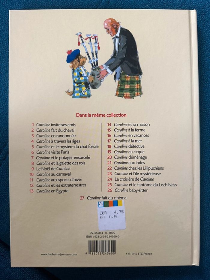 Caroline et le Fantôme Monstre Loch Ness Ecosse livre rare ancien collection Pierre Probst - photo numéro 2