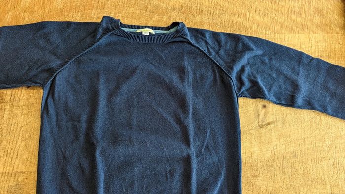 Pull bleu marine Vertbaudet - photo numéro 3