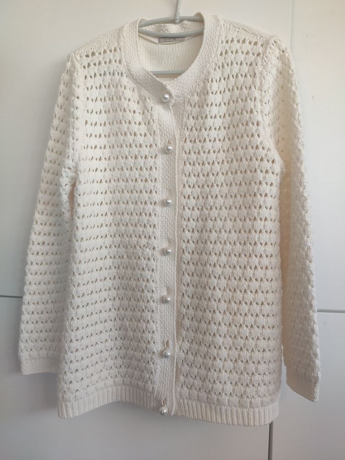 Darling Gilet style tricot crème M - photo numéro 1