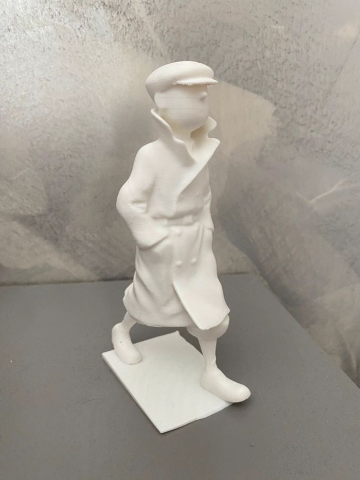Personnage tintin impression 3 D - photo numéro 4