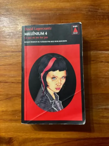 Livre millénium 4, ce qui ne me tue pas