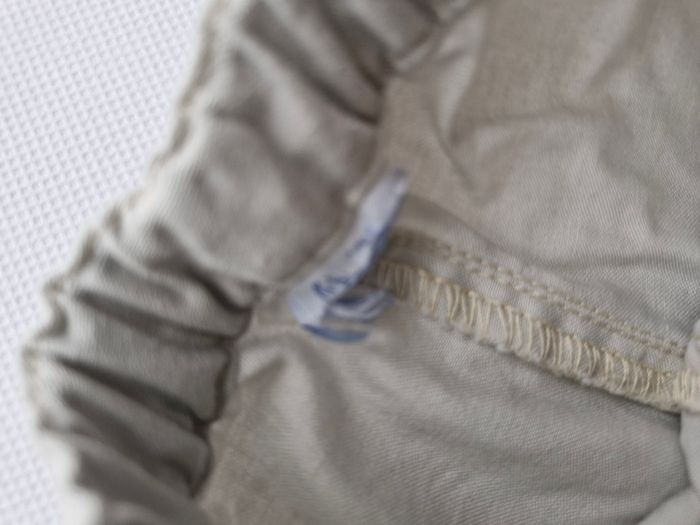 Pantalon bébé fille 6 mois 67 cm Petit Bateau Beige clair - photo numéro 2