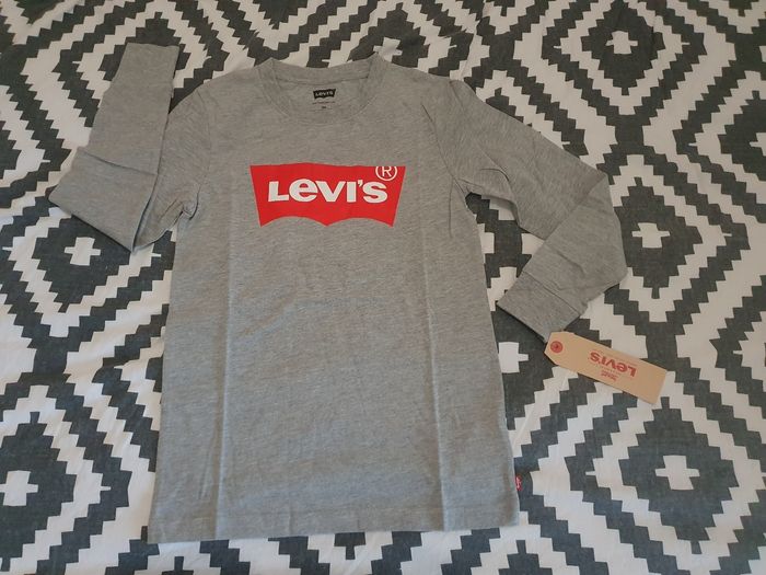 Levi's t-shirt manches longues taille 10 ans - photo numéro 3