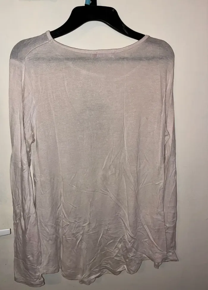 T-shirt asymétrique manches longues, 32, Sismix. - photo numéro 5