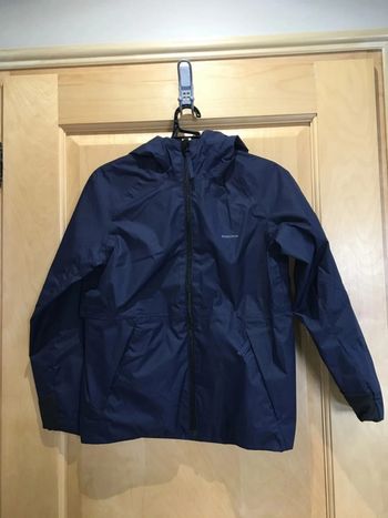 Veste imperméable quechua marine