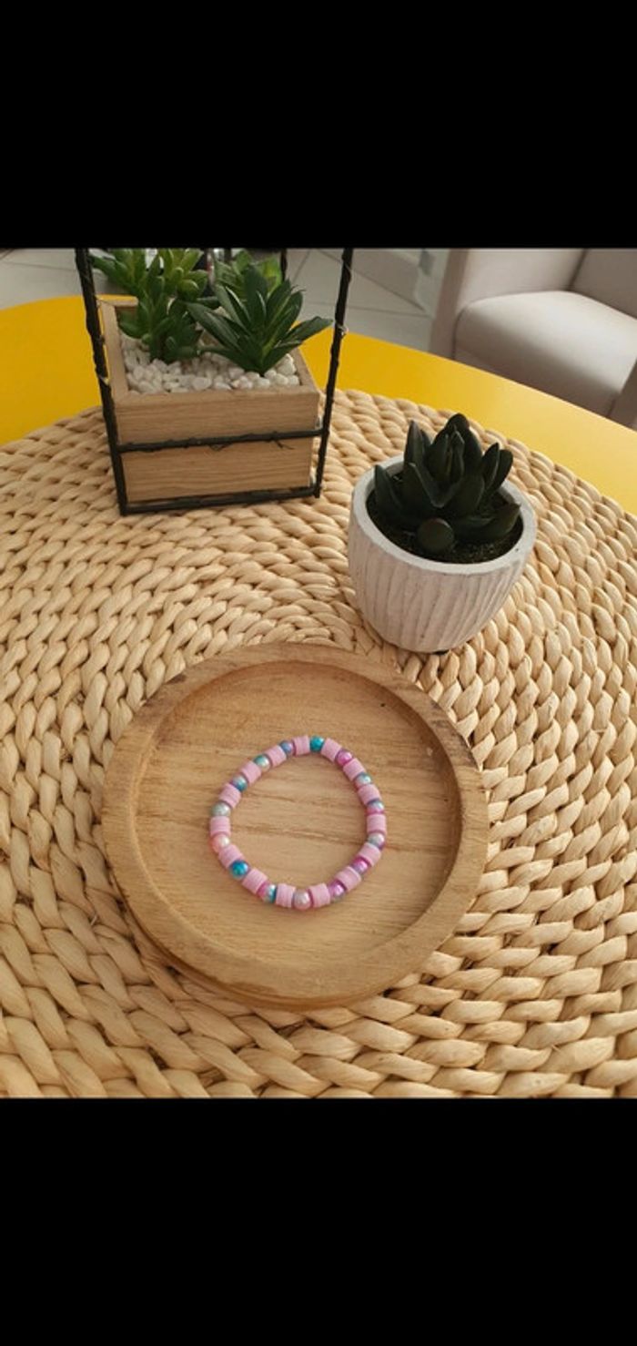 5 bracelets en perles neufs - photo numéro 3