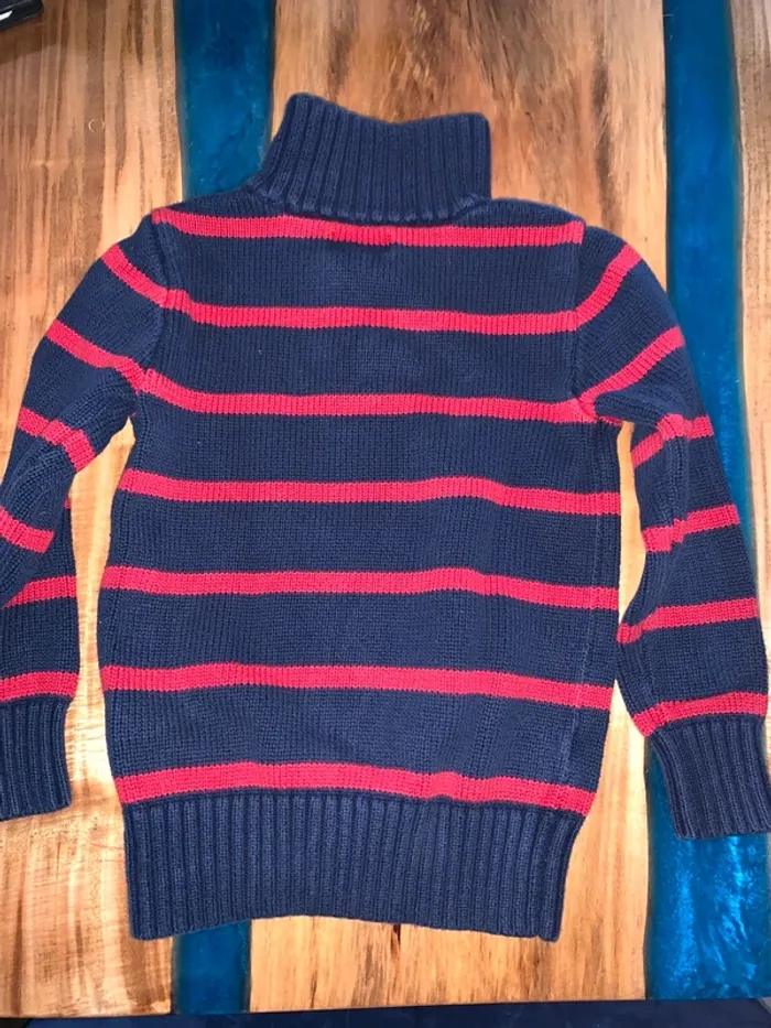 Pul col montant très chaud Ralph Lauren taille 7 ans - photo numéro 4