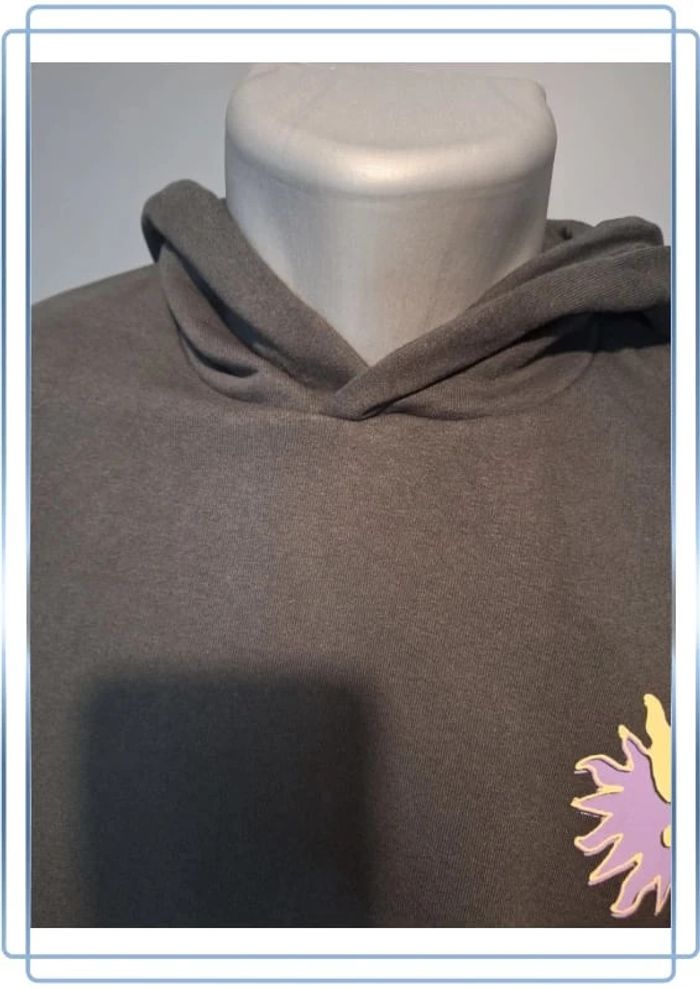 Sweat à Capuche noir jacks et jones unisexe taille S - photo numéro 3