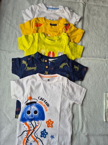 Lot t-shirt bébé