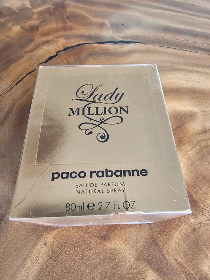 Lady million 80ml paco rabanne eau de parfum