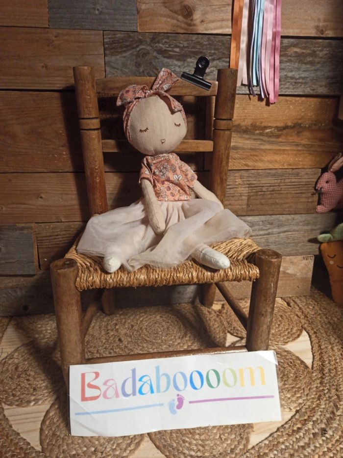 Peluche poupée Frisette tbe