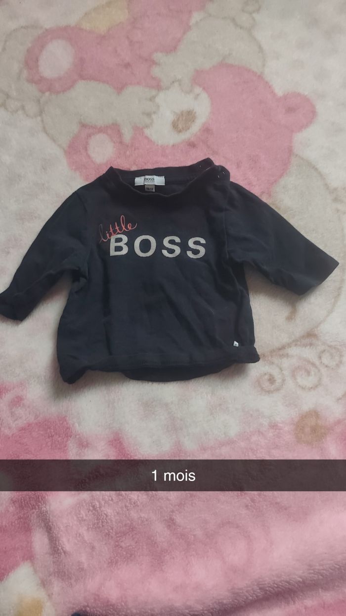 Maillot manches longues 1 mois
