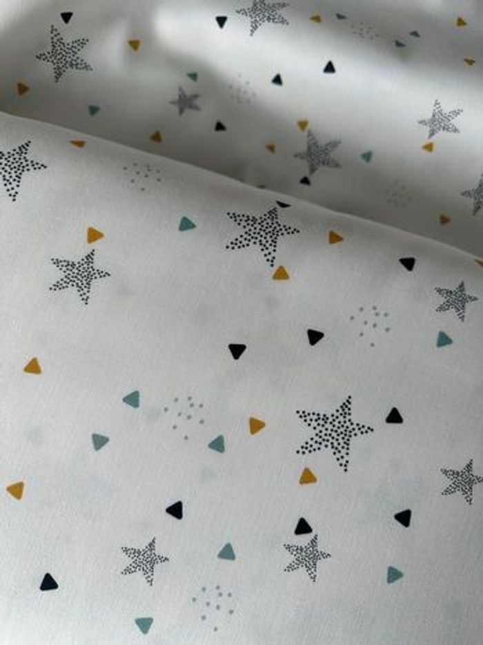 Tissu Bio Premium satin de coton ( le mètre )