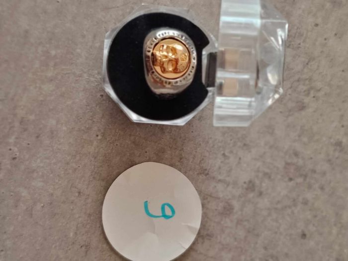 Bague homme tête de mort