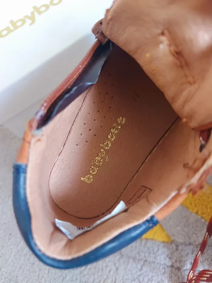 Bottines Babybotte Asissi Zip camel 22 - photo numéro 10