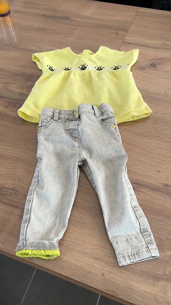 Tenue fille 6 mois
