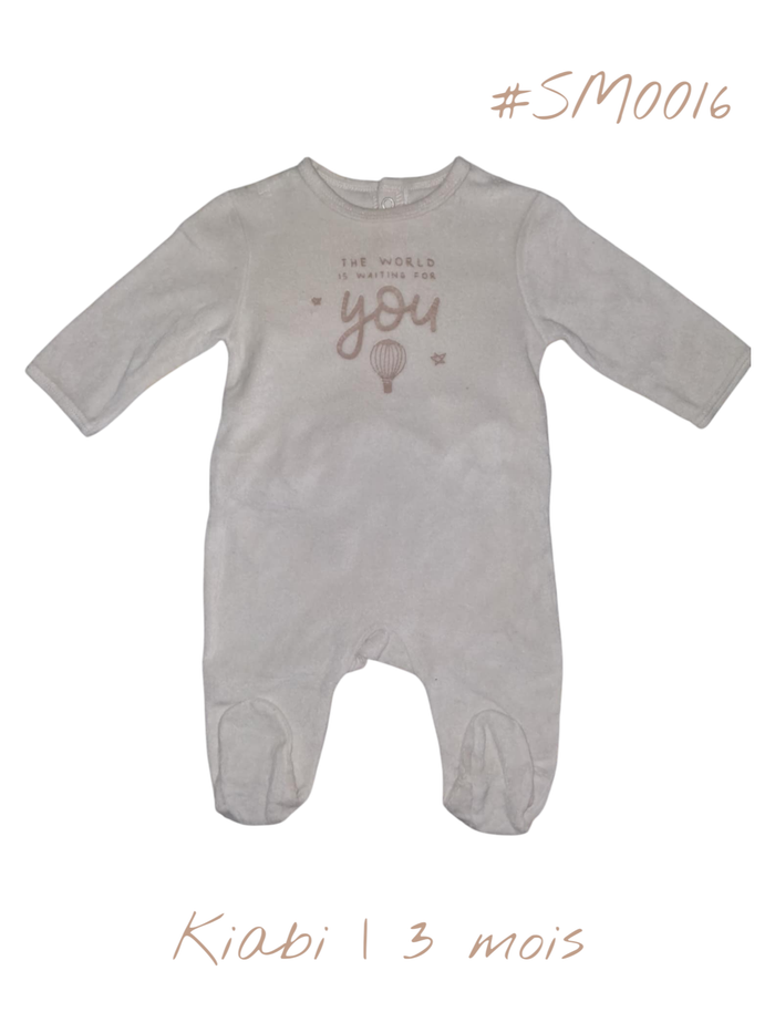 Pyjama Velours - SM0016